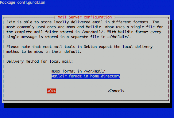 Exim4 mail format configuration on Ubuntu 11.04 LTS (Lucid).